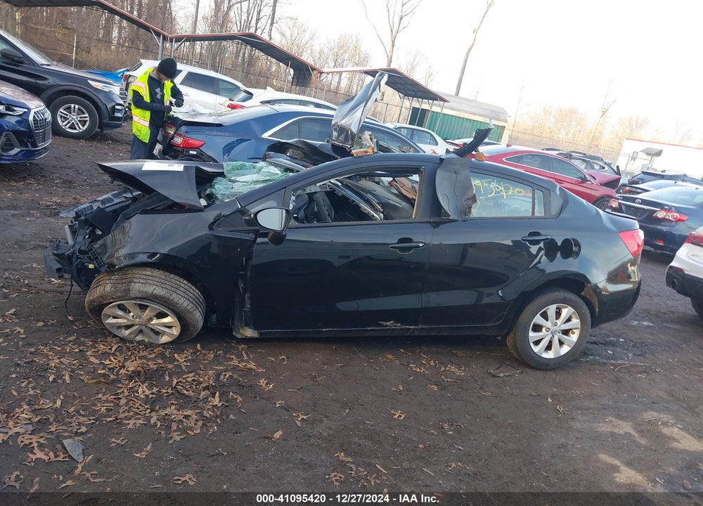 2013 KIA RIO VIN: KNADN4A38D6285940