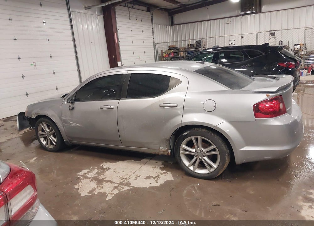 2014 DODGE AVENGER VIN: 1C3CDZAB0EN116870