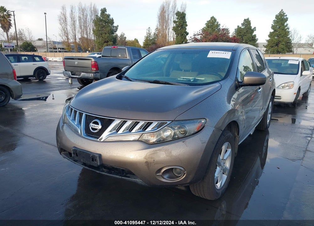 2010 NISSAN MURANO S VIN: JN8AZ1MU4AW013057