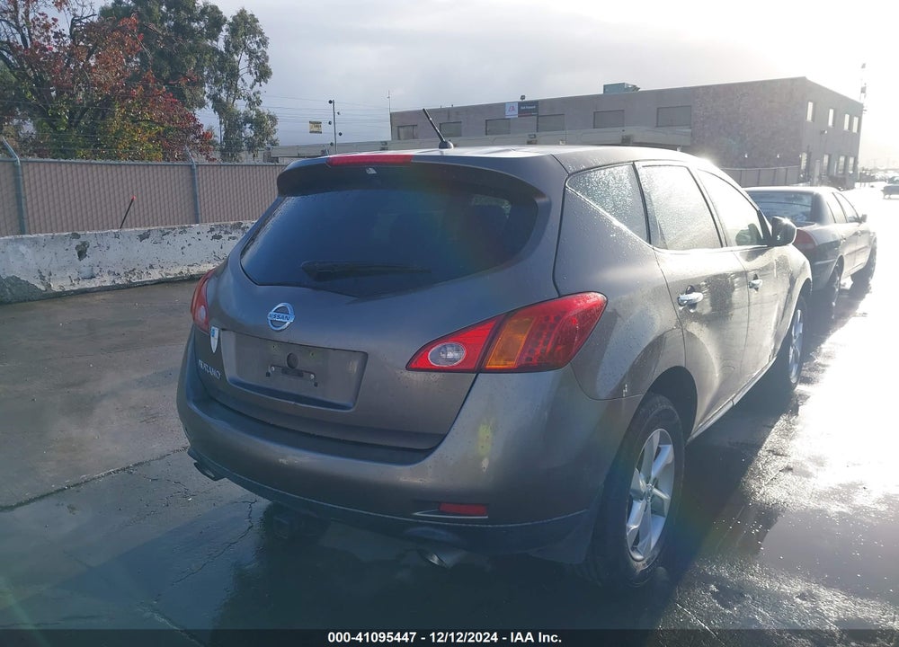 2010 NISSAN MURANO S VIN: JN8AZ1MU4AW013057
