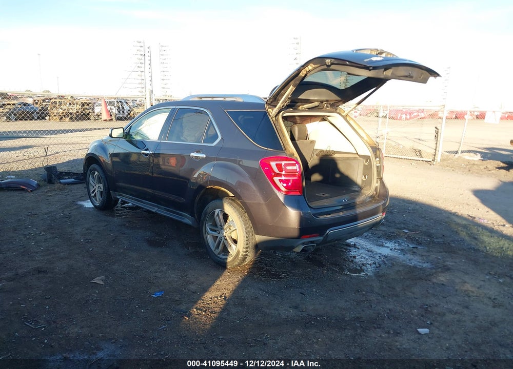 2016 CHEVROLET EQUINOX LTZ VIN: 2GNFLGE31G6243080