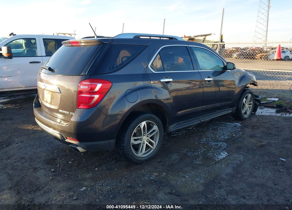 2016 CHEVROLET EQUINOX LTZ VIN: 2GNFLGE31G6243080