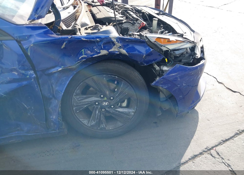 2021 HYUNDAI ELANTRA SEL VIN: 5NPLM4AG0MH035523