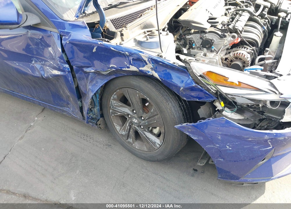 2021 HYUNDAI ELANTRA SEL VIN: 5NPLM4AG0MH035523