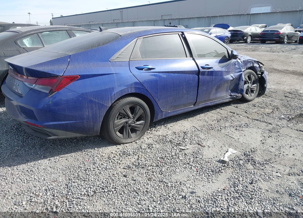2021 HYUNDAI ELANTRA SEL VIN: 5NPLM4AG0MH035523