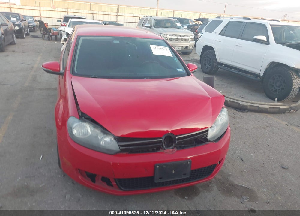 2013 VOLKSWAGEN GOLF VIN: WVWAB7AJ1DW049905