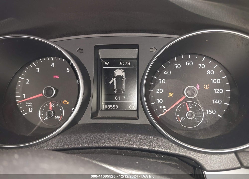 2013 VOLKSWAGEN GOLF VIN: WVWAB7AJ1DW049905