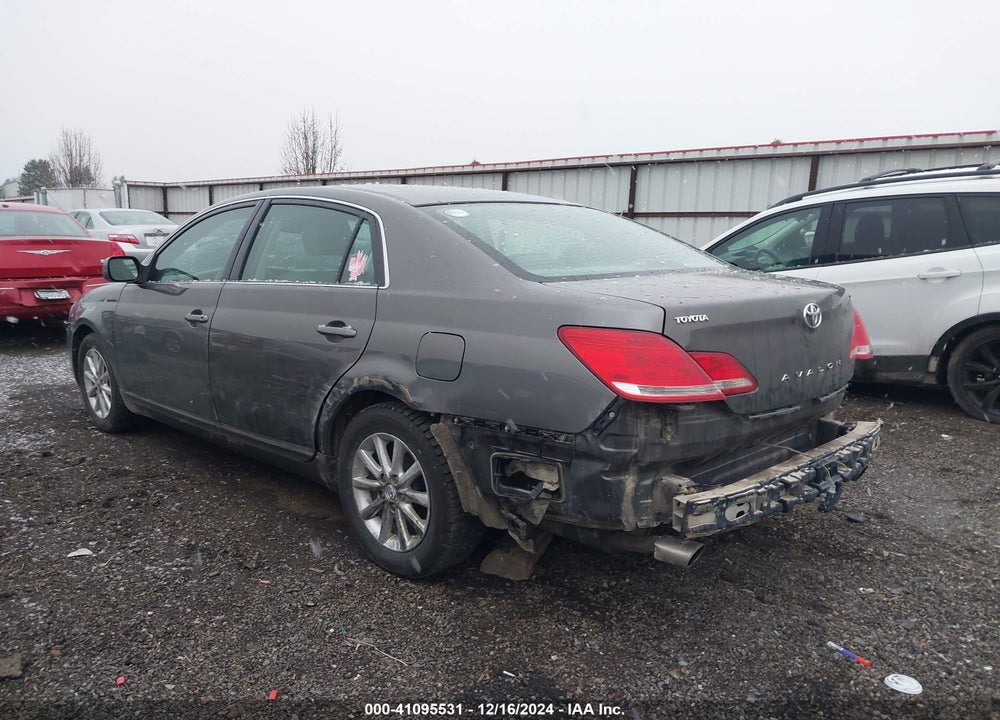 2007 TOYOTA AVALON XLS VIN: 4T1BK36B87U249450