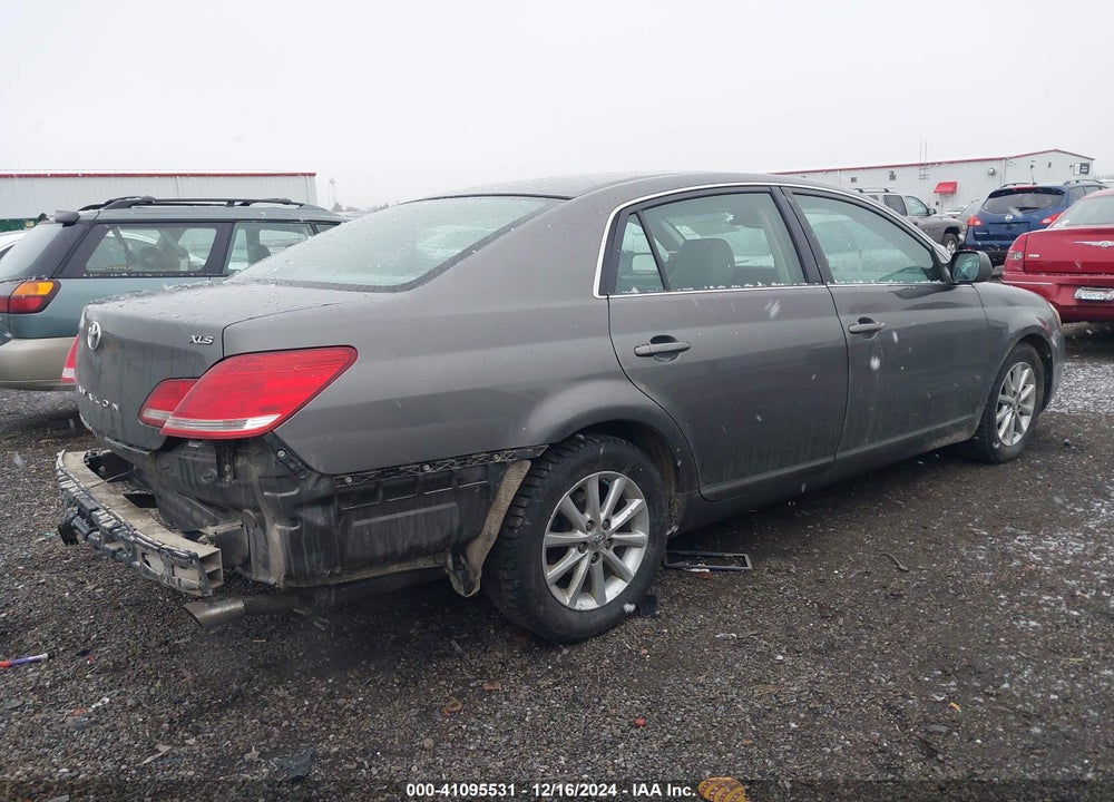 2007 TOYOTA AVALON XLS VIN: 4T1BK36B87U249450