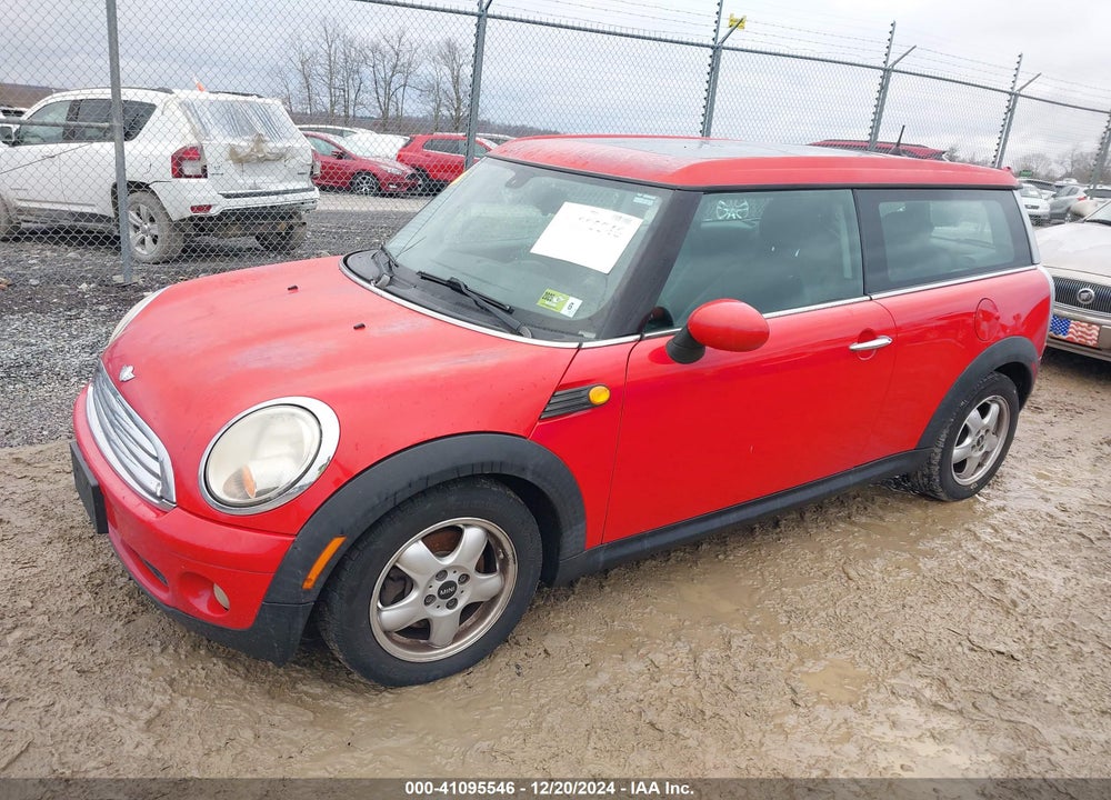 2008 MINI COOPER CLUBMAN VIN: WMWML33528TN68047