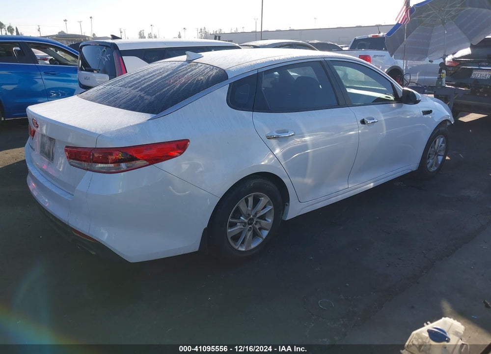 2016 KIA OPTIMA LX VIN: 5XXGT4L34GG040920