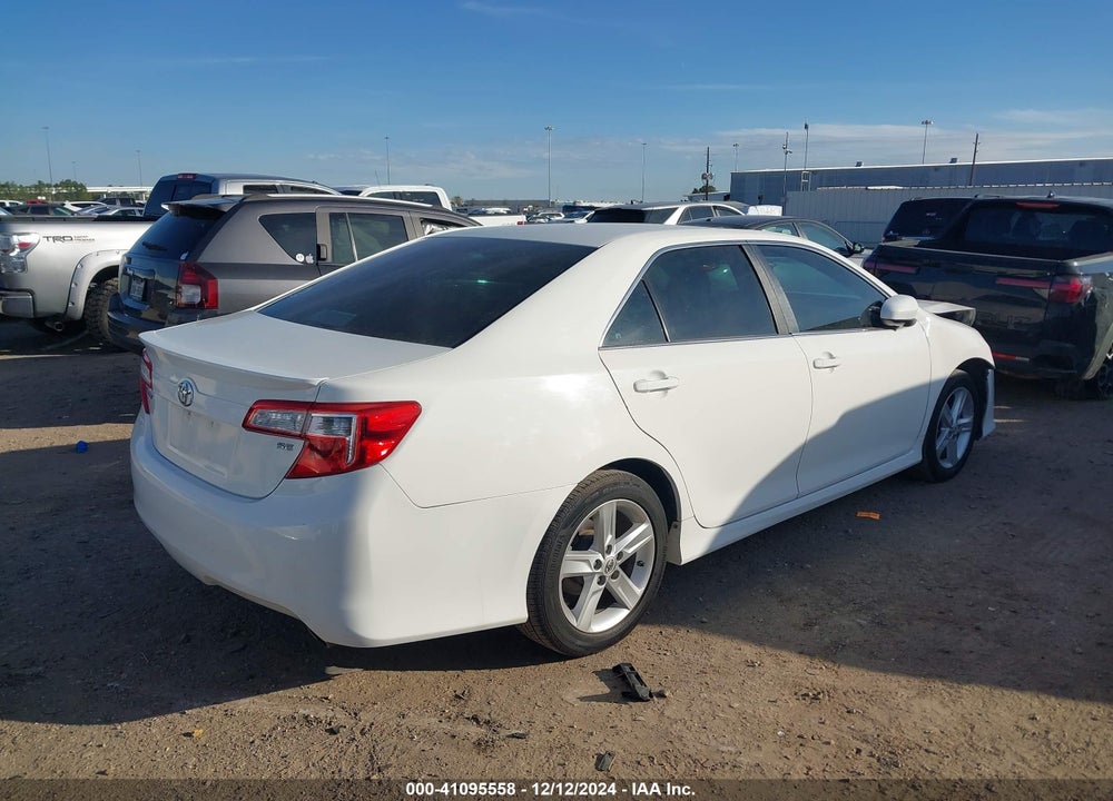 2013 TOYOTA CAMRY SE VIN: 4T1BF1FKXDU262690