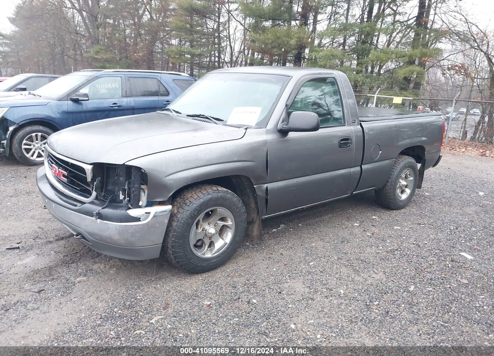2001 GMC SIERRA 1500 SL VIN: 1GTEC14W21Z267591