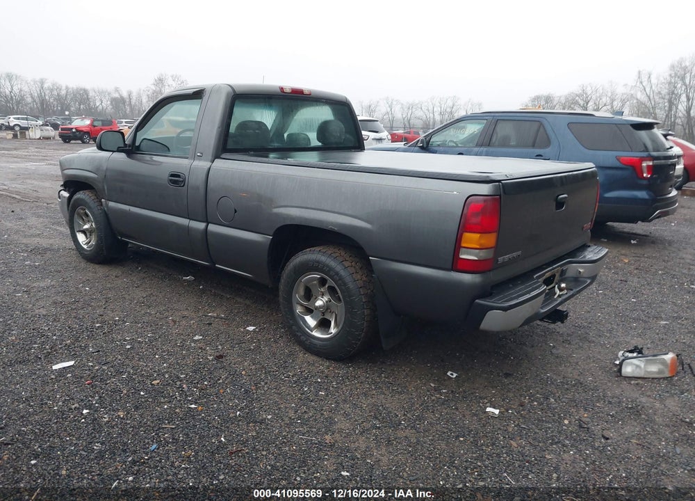 2001 GMC SIERRA 1500 SL VIN: 1GTEC14W21Z267591