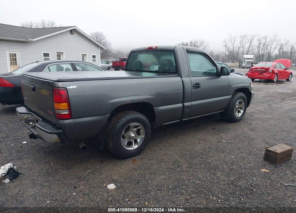 2001 GMC SIERRA 1500 SL VIN: 1GTEC14W21Z267591