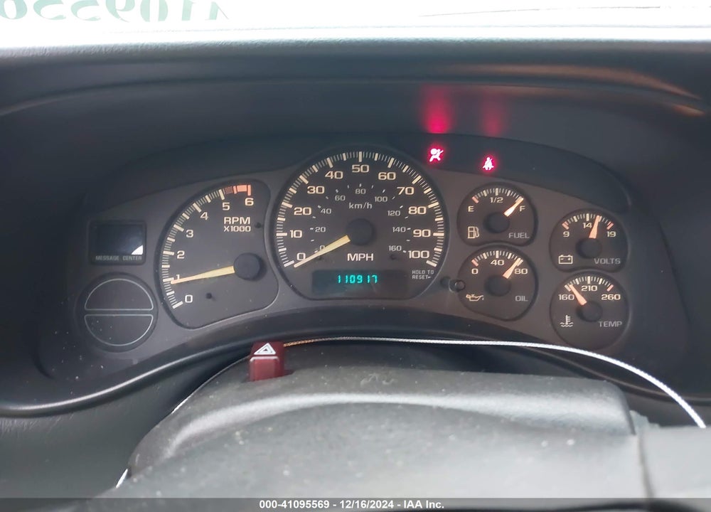 2001 GMC SIERRA 1500 SL VIN: 1GTEC14W21Z267591