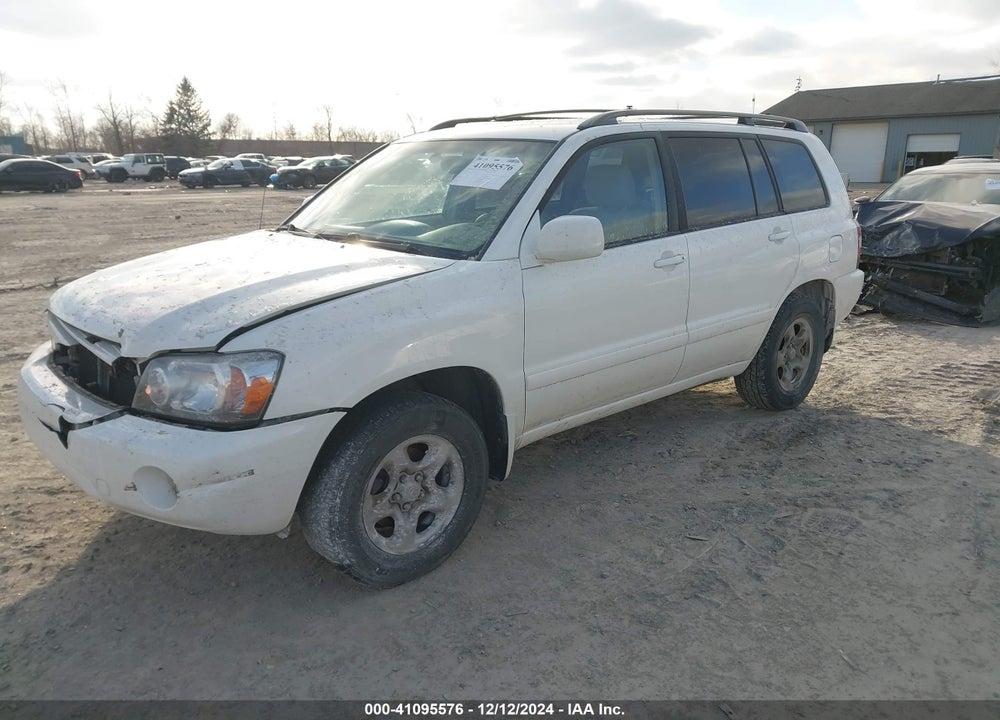 2004 TOYOTA HIGHLANDER VIN: JTEGD21A040103698