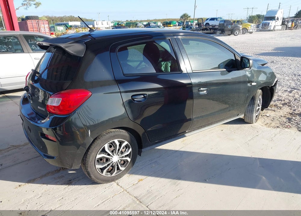 2019 MITSUBISHI MIRAGE ES VIN: ML32A3HJ9KH004804