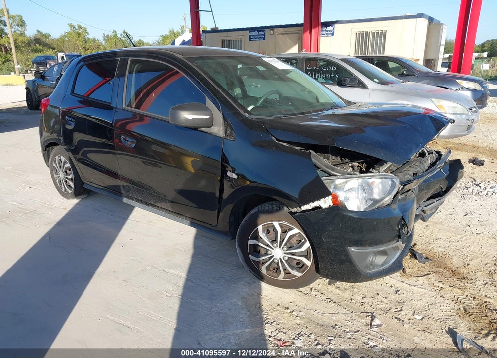 2019 MITSUBISHI MIRAGE ES VIN: ML32A3HJ9KH004804