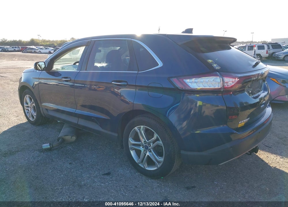 2017 FORD EDGE TITANIUM VIN: 2FMPK3K95HBC03574
