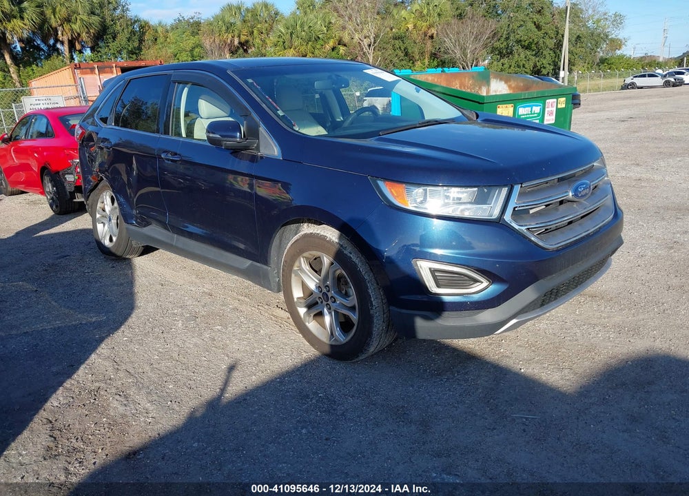 2017 FORD EDGE TITANIUM VIN: 2FMPK3K95HBC03574