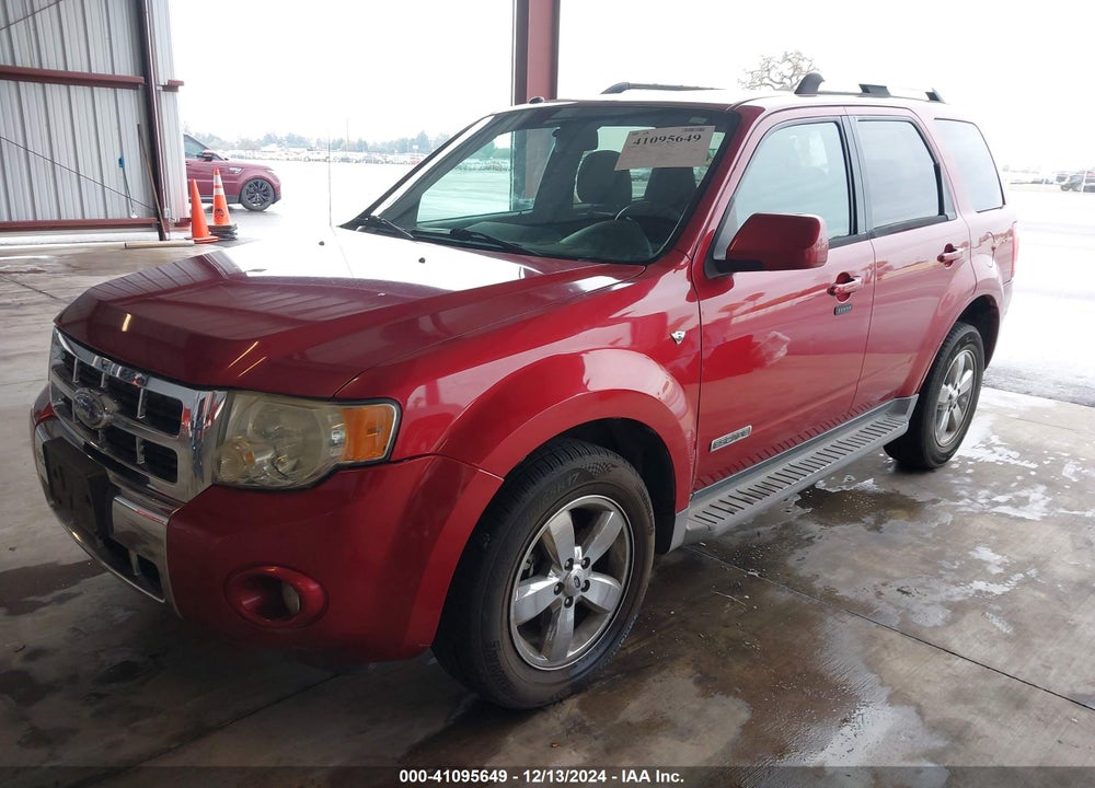 2008 FORD ESCAPE LIMITED VIN: 1FMCU04148KE82472