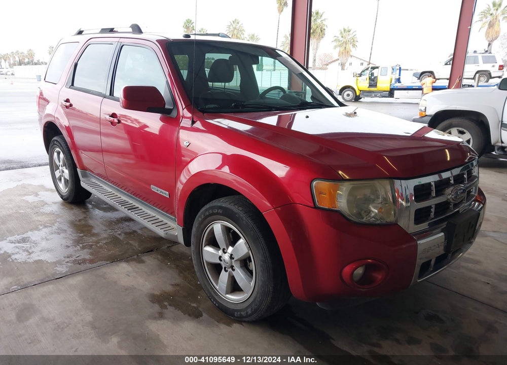 2008 FORD ESCAPE LIMITED VIN: 1FMCU04148KE82472