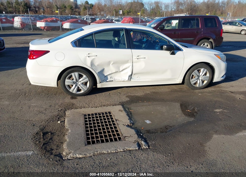 2016 SUBARU LEGACY VIN: 4S3BNAA63G3052010