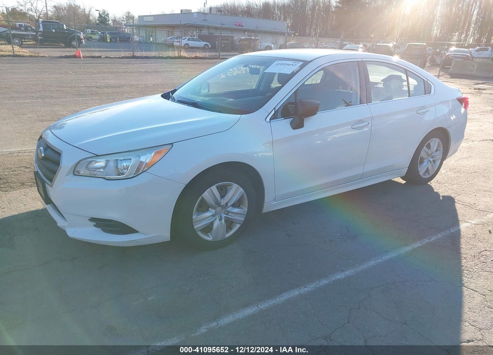 2016 SUBARU LEGACY VIN: 4S3BNAA63G3052010