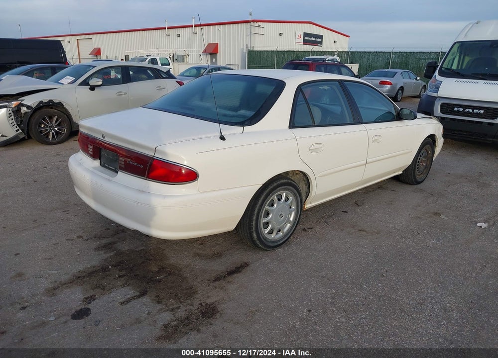 2003 BUICK CENTURY CUSTOM VIN: 2G4WS52J731232042