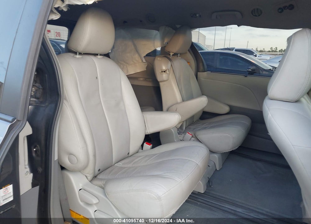 2012 TOYOTA SIENNA LE V6 8 PASSENGER VIN: 5TDKK3DC6CS213383