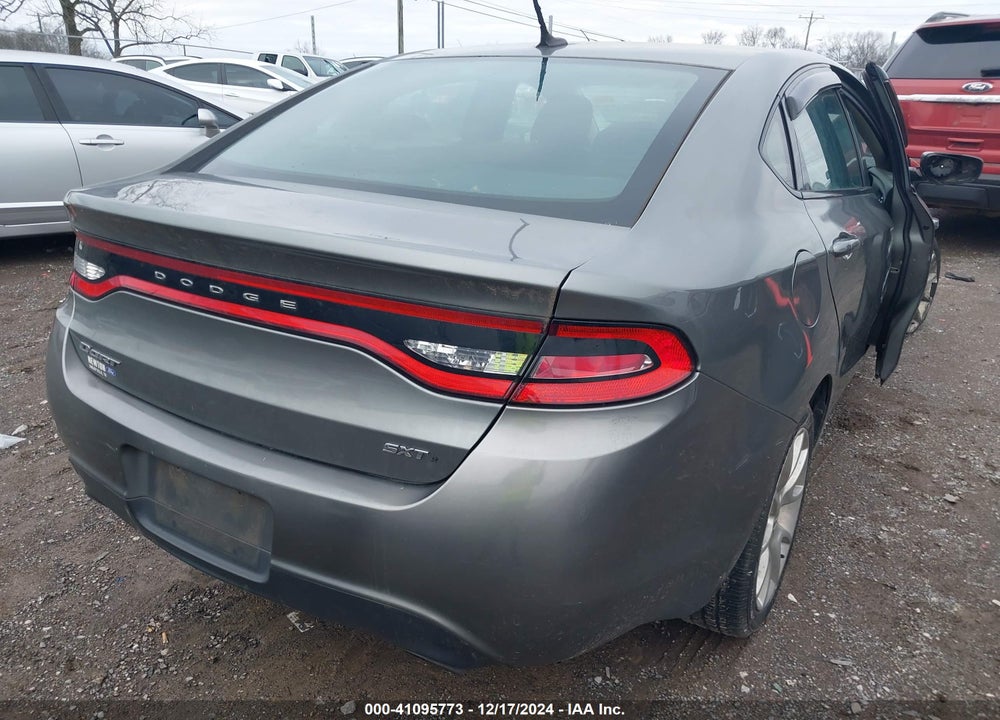 2013 DODGE DART SXT VIN: 1C3CDFBA4DD317132
