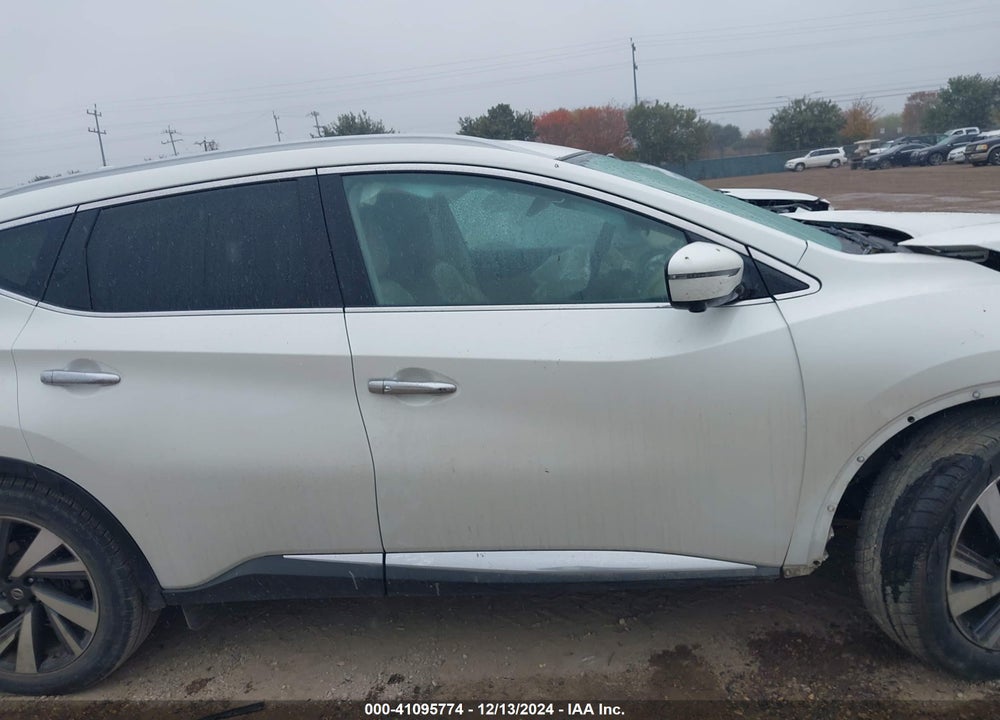 2018 NISSAN MURANO PLATINUM VIN: 5N1AZ2MG3JN137902
