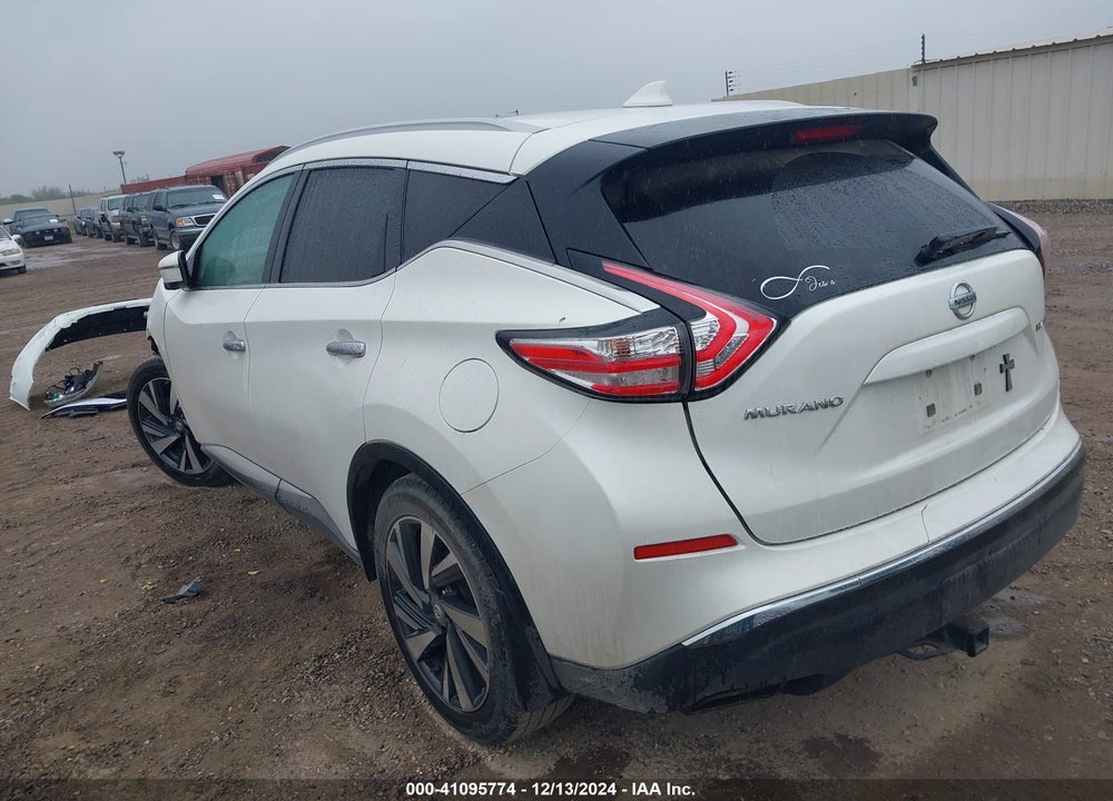 2018 NISSAN MURANO PLATINUM VIN: 5N1AZ2MG3JN137902