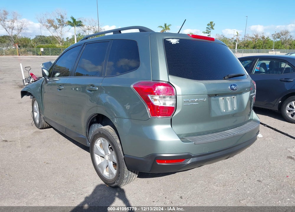 2015 SUBARU FORESTER 2.5I PREMIUM VIN: JF2SJADCXFH400448