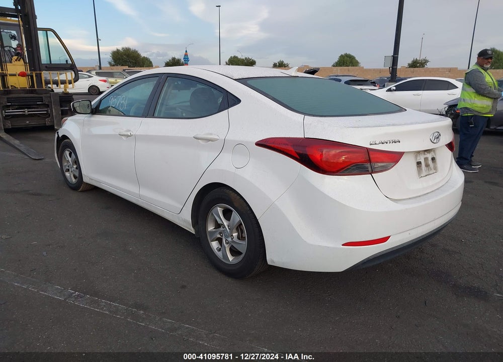 2014 HYUNDAI ELANTRA SE VIN: 5NPDH4AE0EH516459