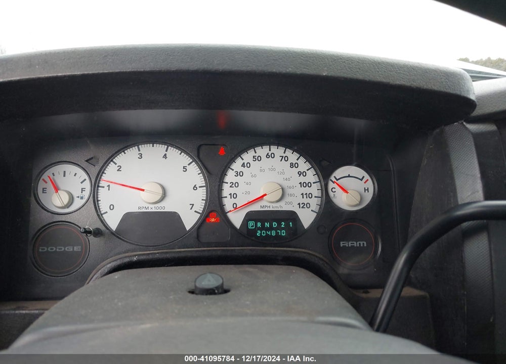 2007 DODGE RAM 1500 ST VIN: 1D7HU18N47J636122