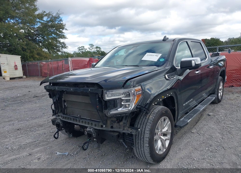 2021 GMC SIERRA 1500 4WD SHORT BOX SLT VIN: 3GTU9DED2MG207968