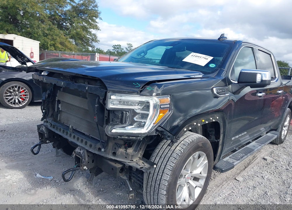 2021 GMC SIERRA 1500 4WD SHORT BOX SLT VIN: 3GTU9DED2MG207968
