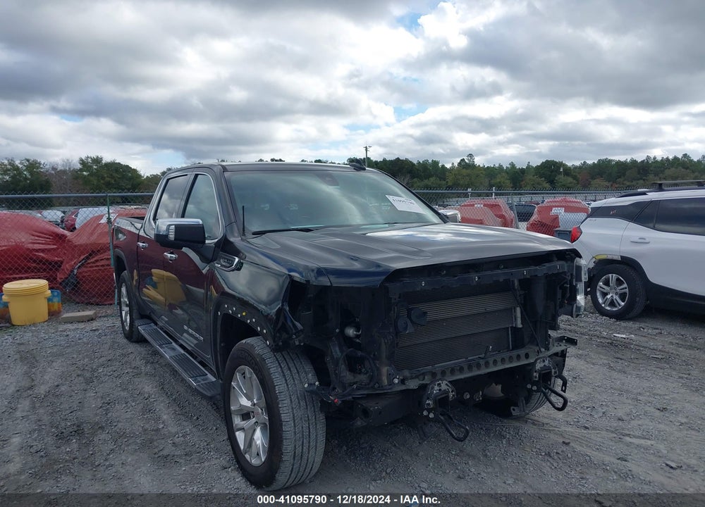 2021 GMC SIERRA 1500 4WD SHORT BOX SLT VIN: 3GTU9DED2MG207968