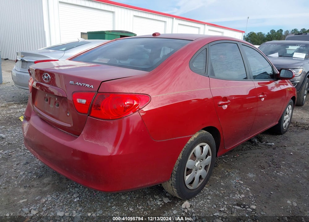 2008 HYUNDAI ELANTRA GLS/SE VIN: KMHDU46DX8U506815
