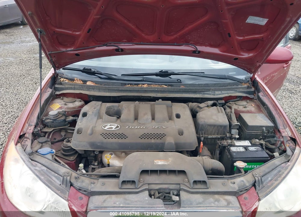 2007 HYUNDAI ELANTRA GLS/LIMITED/SE VIN: KMHDU46D77U176694