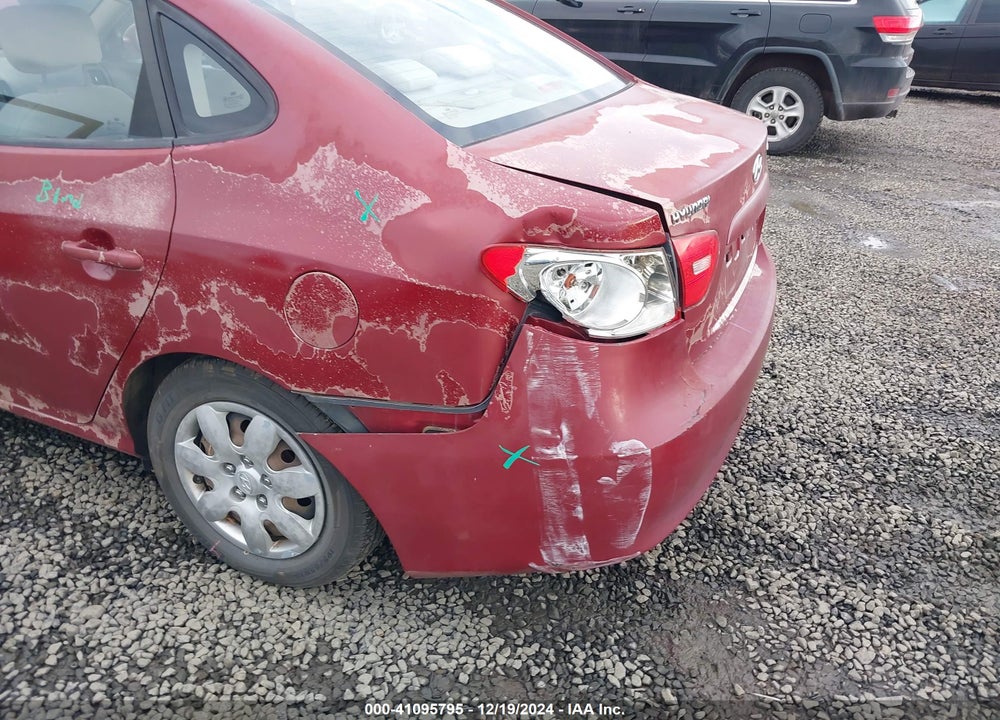 2007 HYUNDAI ELANTRA GLS/LIMITED/SE VIN: KMHDU46D77U176694