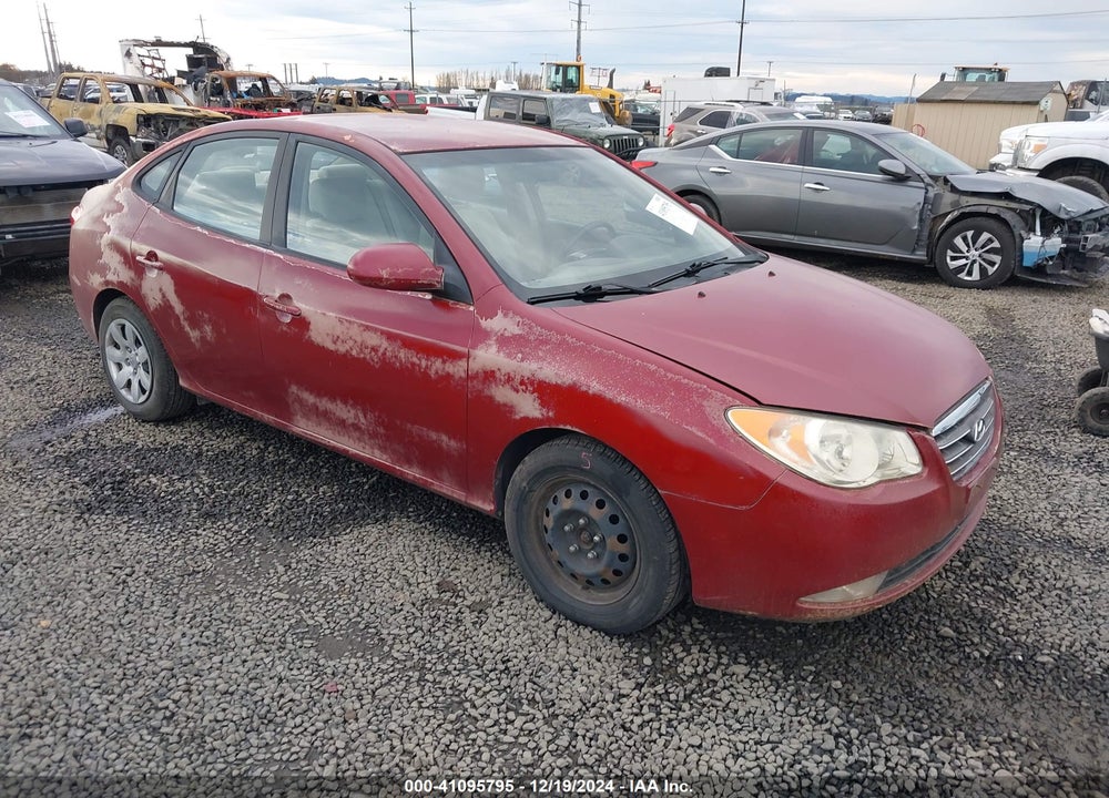 2007 HYUNDAI ELANTRA GLS/LIMITED/SE VIN: KMHDU46D77U176694