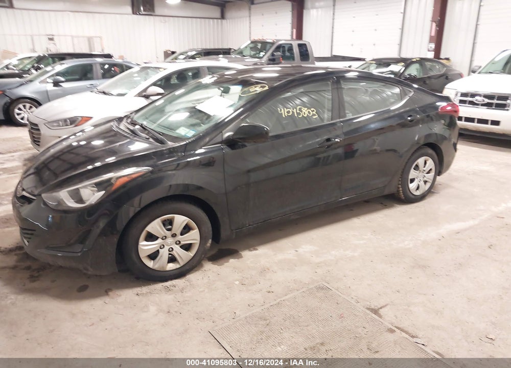 2016 HYUNDAI ELANTRA SE VIN: 5NPDH4AE6GH764556