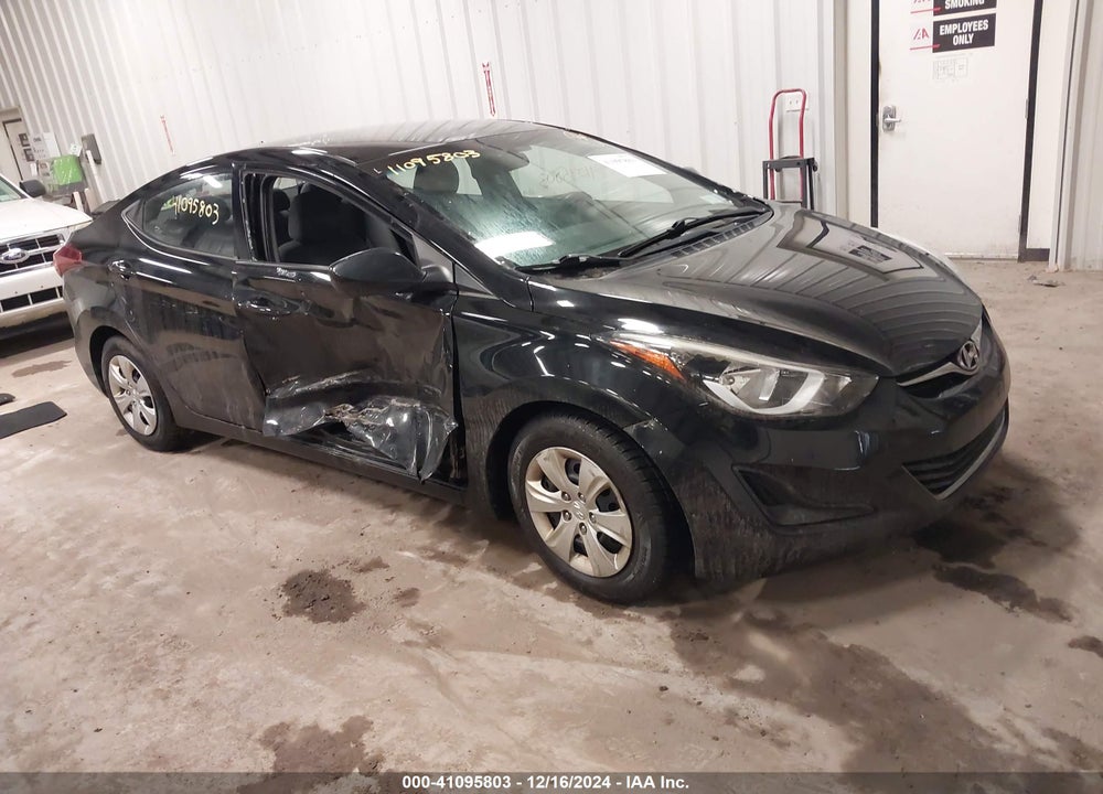 2016 HYUNDAI ELANTRA SE VIN: 5NPDH4AE6GH764556