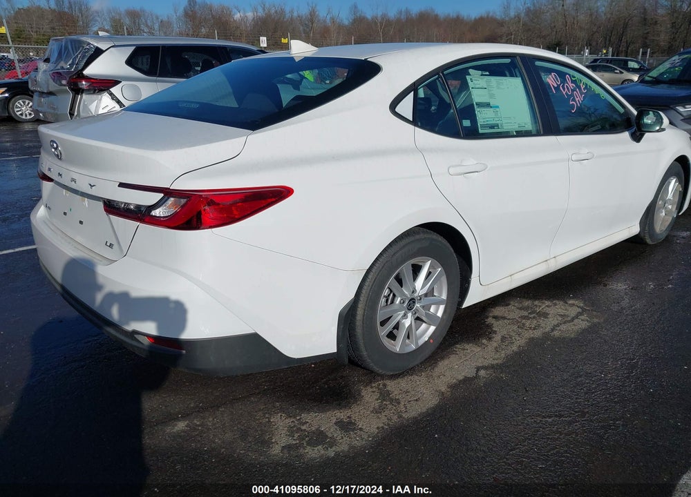 2025 TOYOTA CAMRY LE VIN: 4T1DAACK9SU511960