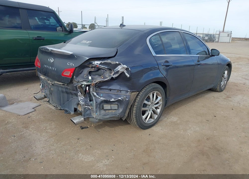 2008 INFINITI G35X VIN: JNKBV61F48M273851