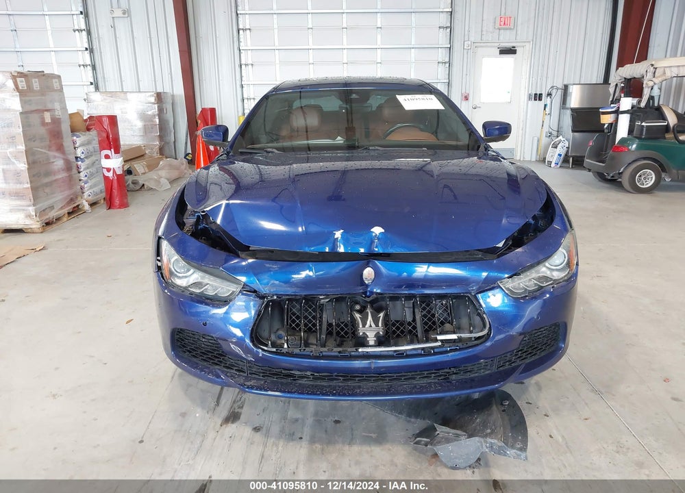 2017 MASERATI GHIBLI S VIN: ZAM57RSL5H1225304