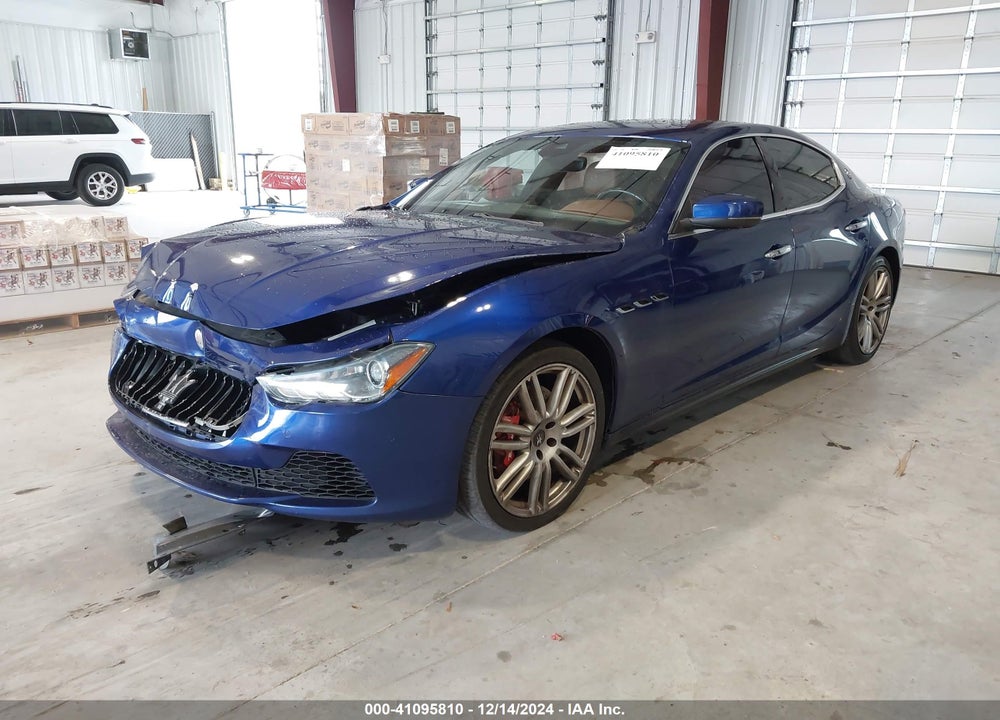 2017 MASERATI GHIBLI S VIN: ZAM57RSL5H1225304